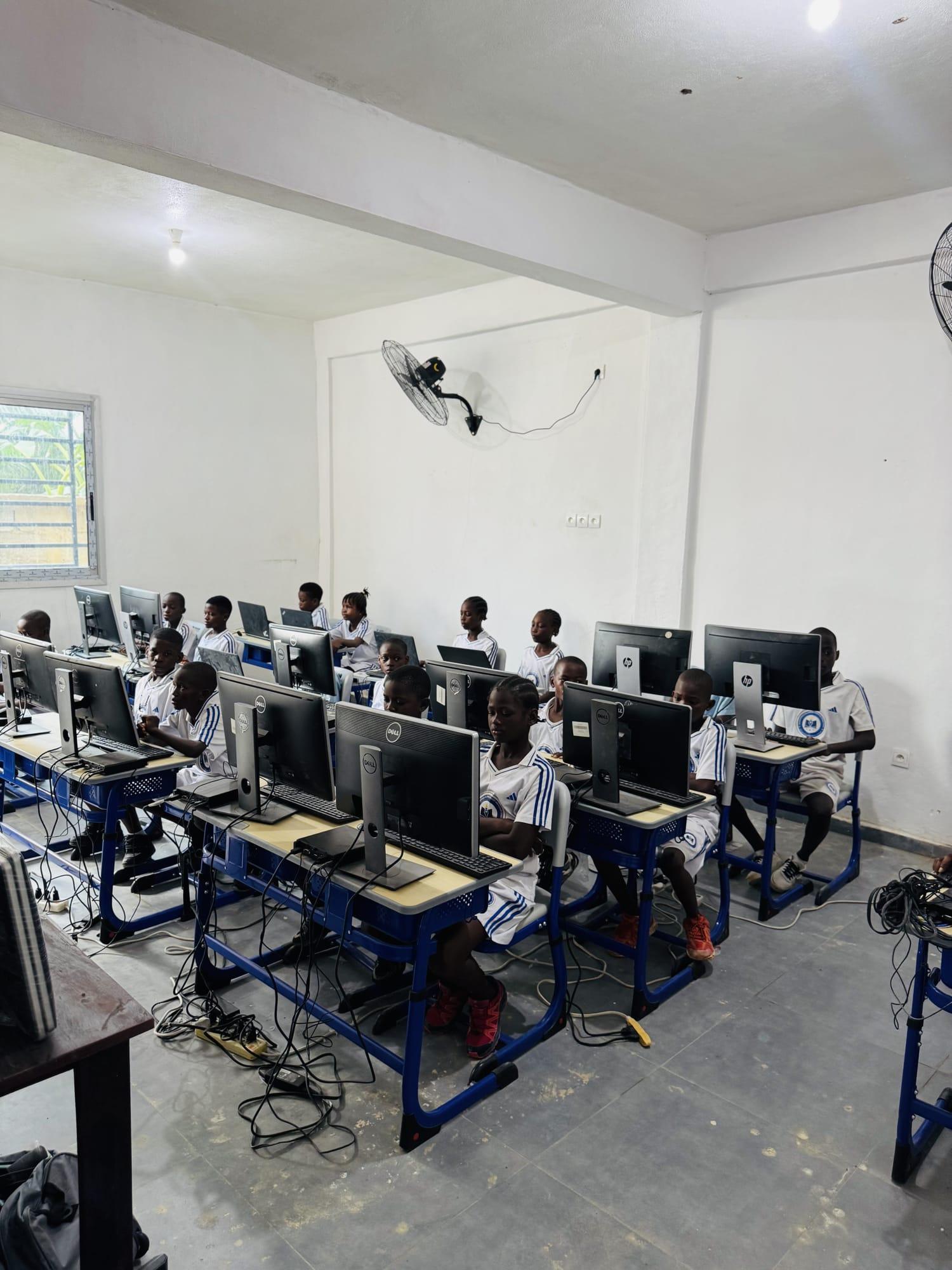 Our New Computer Lab Opens Its Doors
